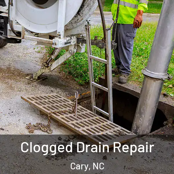  Clogged Drain Repair Cary, NC
