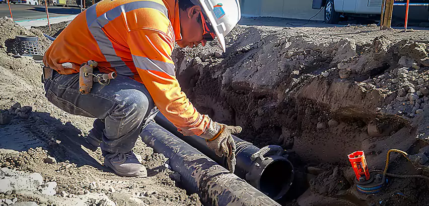 Professional Underground Pipe Repair Services in Cary, NC.
