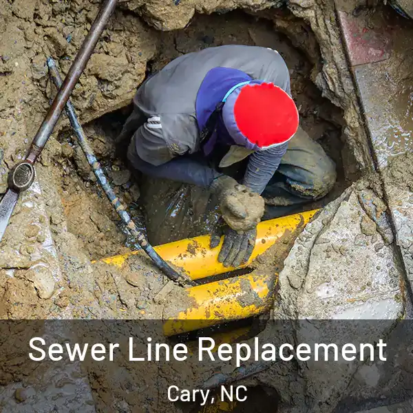  Sewer Line Replacement Cary, NC